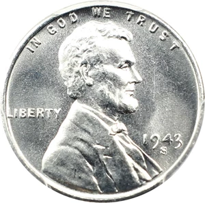 image for: 1943-S 1c PCGS MS68