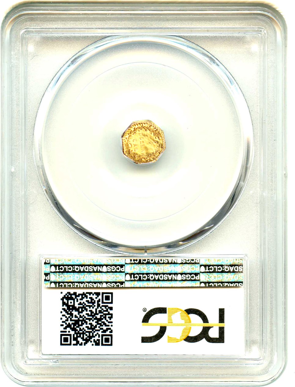 image for: 1875 Cal. Gold 25c PCGS MS64 (BG-798)