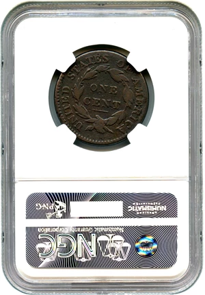 image for: 1814 1c NGC VG Details (S-294, Corrosion, Crosslet 4)