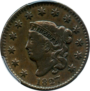 image for: 1827 1c PCGS VF20