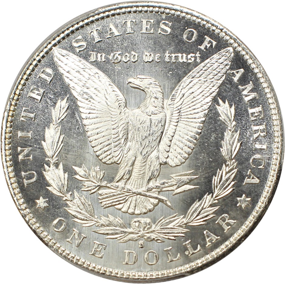 image for: 1880-S $1 PCGS MS64 PL (80/79)