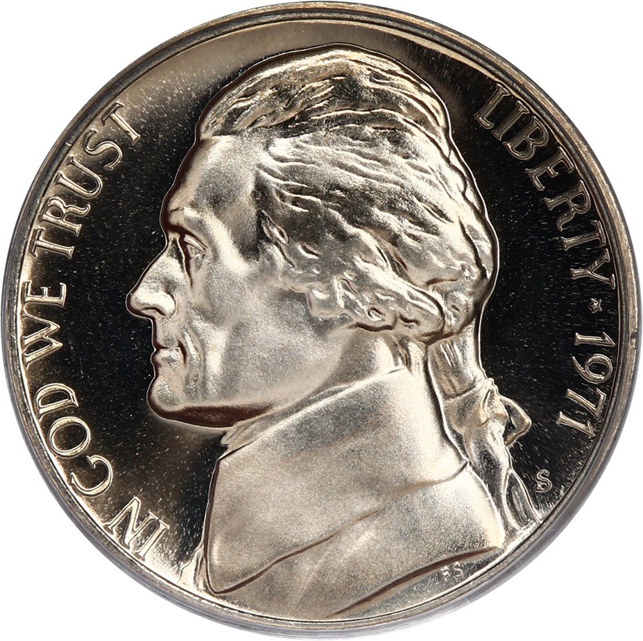 image for: 1971-S 5c PCGS Proof 66 CAM