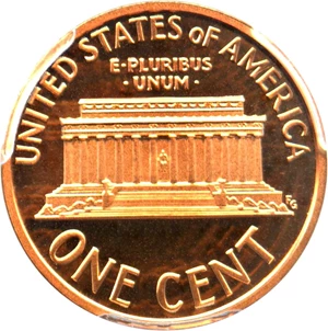 image for: 1992-S 1c PCGS Proof 69 RD DCAM