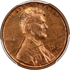 image for: 1926-S 1c PCGS/CAC MS64 RB