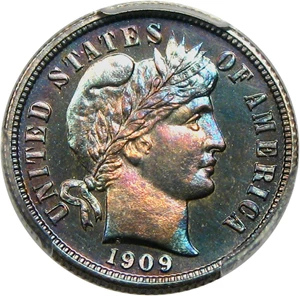 image for: 1909 10c PCGS Proof 64