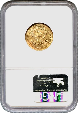 image for: 1890 $5 NGC MS61