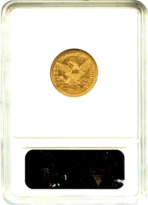 image for: 1874 $2 1/2 ANACS AU Details (Cleaned)
