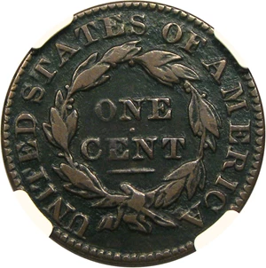 image for: 1831 1c NGC VF Details (Environmental Damage)