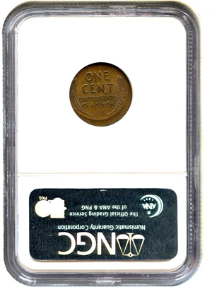 image for: Mint Error: 1940-S 1c NGC MS64 BN (Broadstruck)