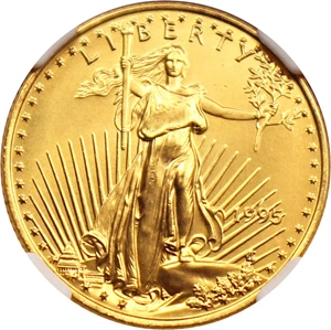 image for: 1995 Gold Eagle $10 NGC MS67