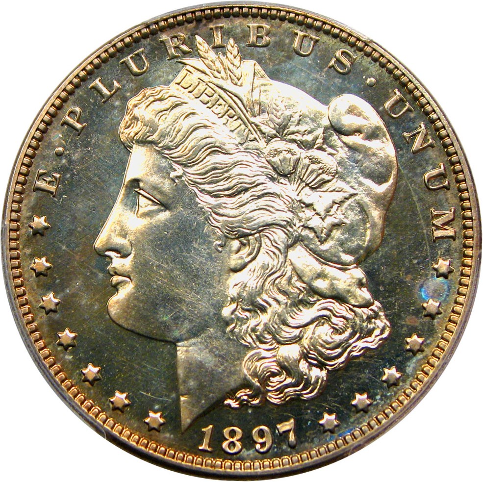 image for: 1897 $1 PCGS Proof 66