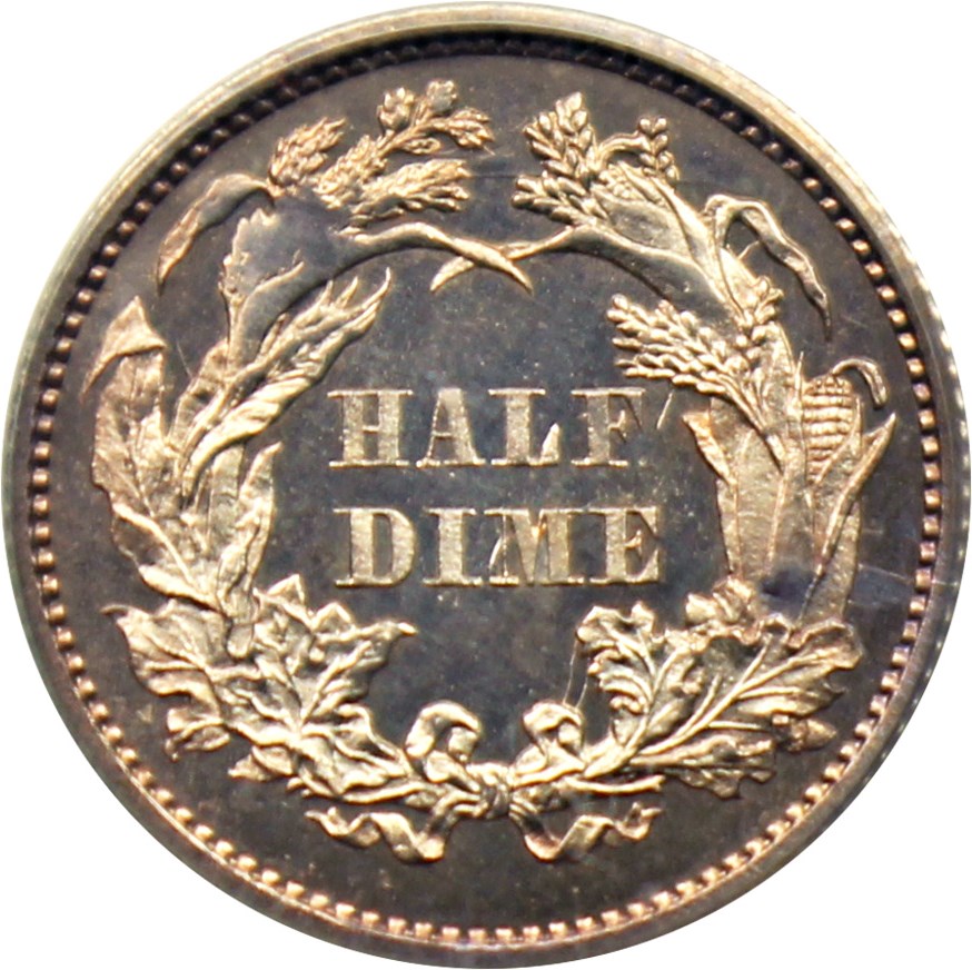 image for: 1864 H10C PCGS/CAC Proof 65 CAM
