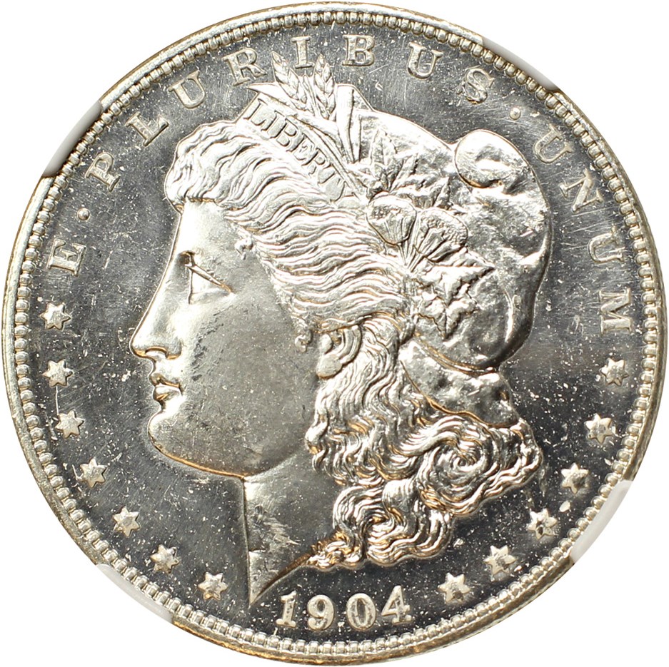 image for: 1904-O $1 NGC MS66 DMPL