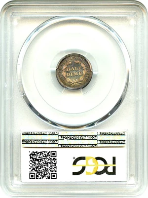 image for: 1854 H10C PCGS/CAC Proof 65 CAM (Arrows)