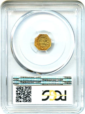 image for: 1869 Cal. Gold $1 PCGS MS62 (BG-1106)