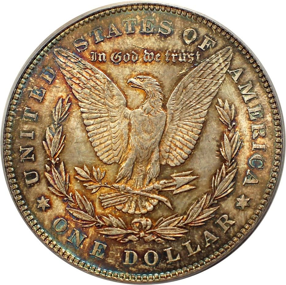 image for: Top 100 VAM: 1878 7TF $1 PCGS MS61 (Reverse of 1878, VAM-141 Tripled Star)