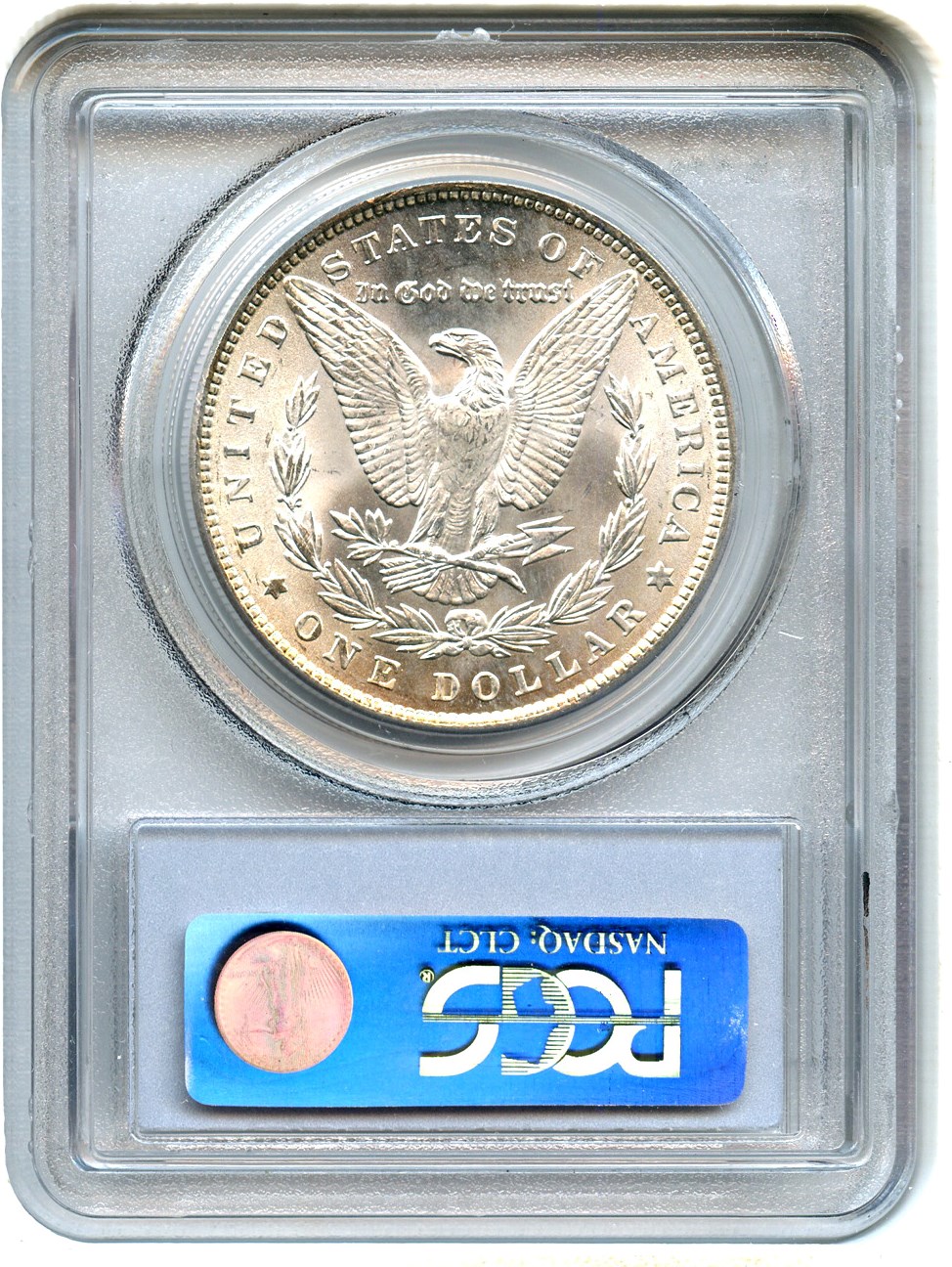 image for: Hot 50 VAM: 1888 $1 PCGS MS62 (VAM-6, Doubled Reverse)
