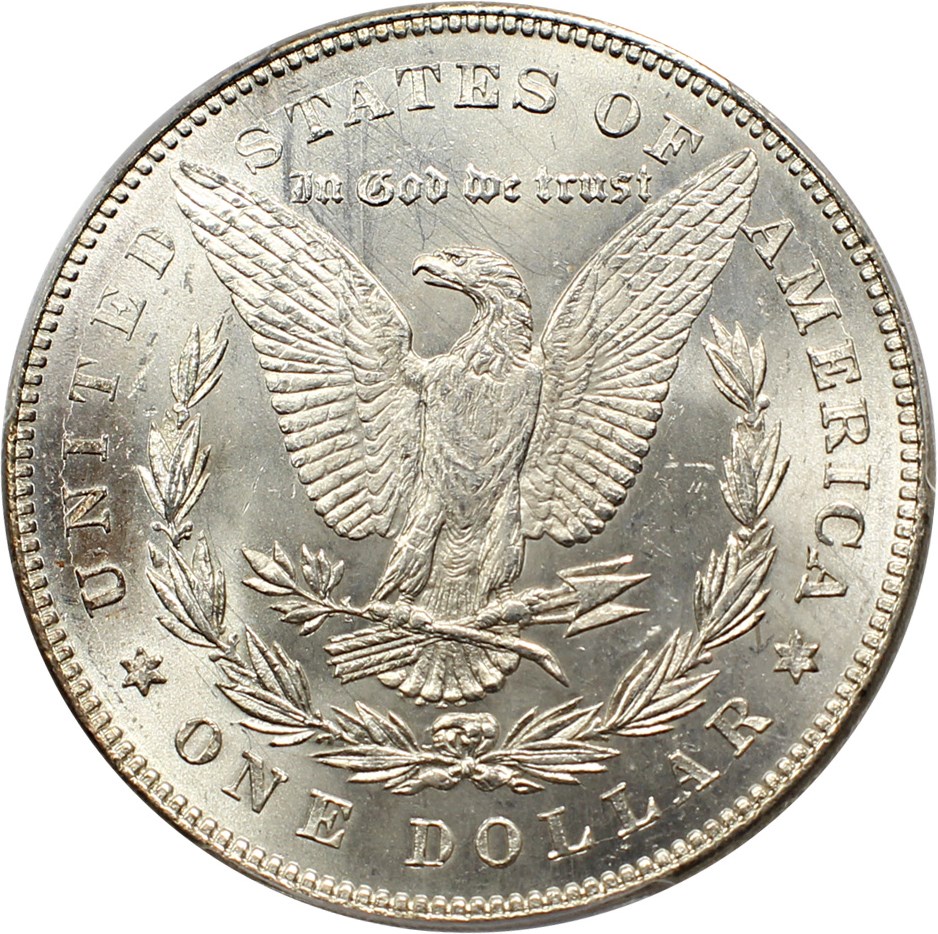 image for: Hit List VAM: 1878 7/8TF $1 PCGS MS63+ (Strong, VAM-39, 7/5)