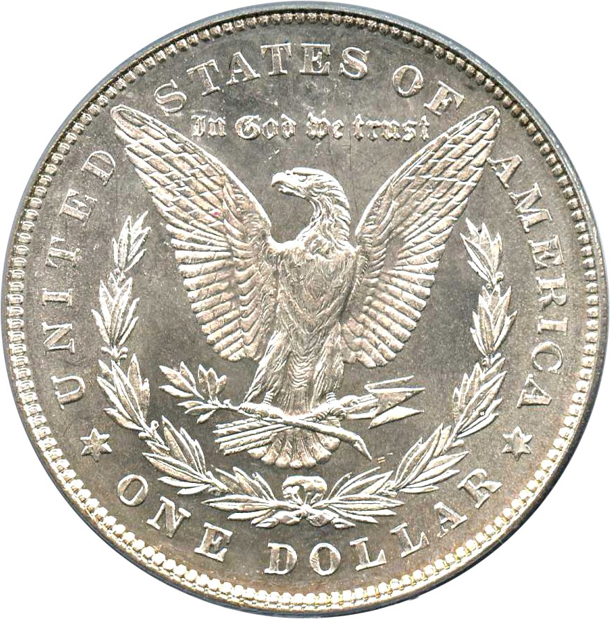 image for: 1878 7TF $1 PCGS MS62 (Reverse of 1878, VAM-81, Polished Ear)
