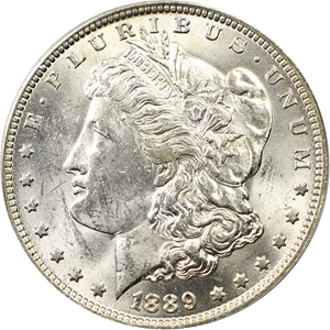 image for: Top 100 VAM: 1889-O $1 PCGS MS62 (VAM-6, Doubled Date)