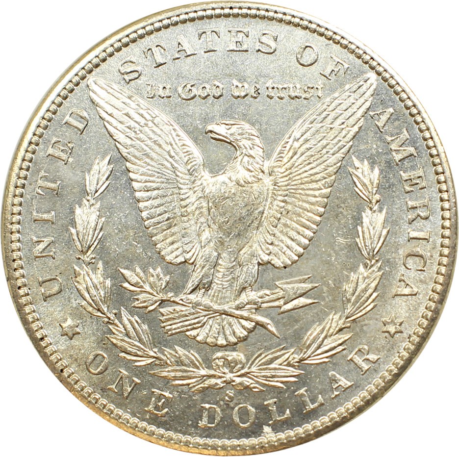 image for: 1898-S $1 NGC MS64 PL