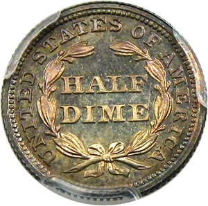image for: 1854 H10C PCGS/CAC Proof 65 CAM (Arrows)