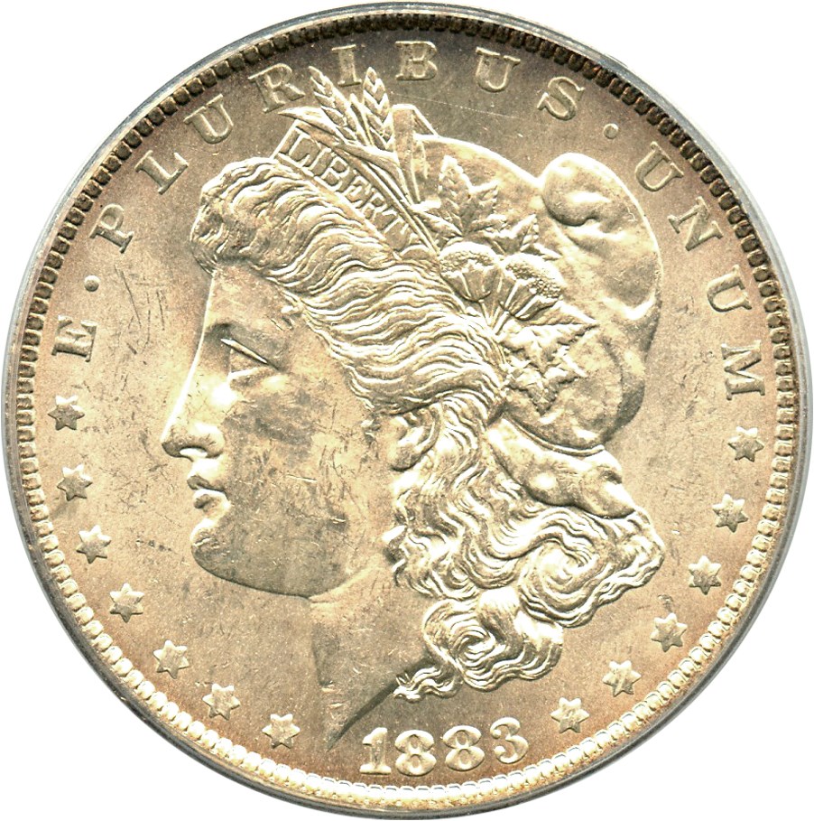 image for: Hot 50 VAM: 1883-O $1 PCGS MS62 (VAM-36A, Partial E Rev)