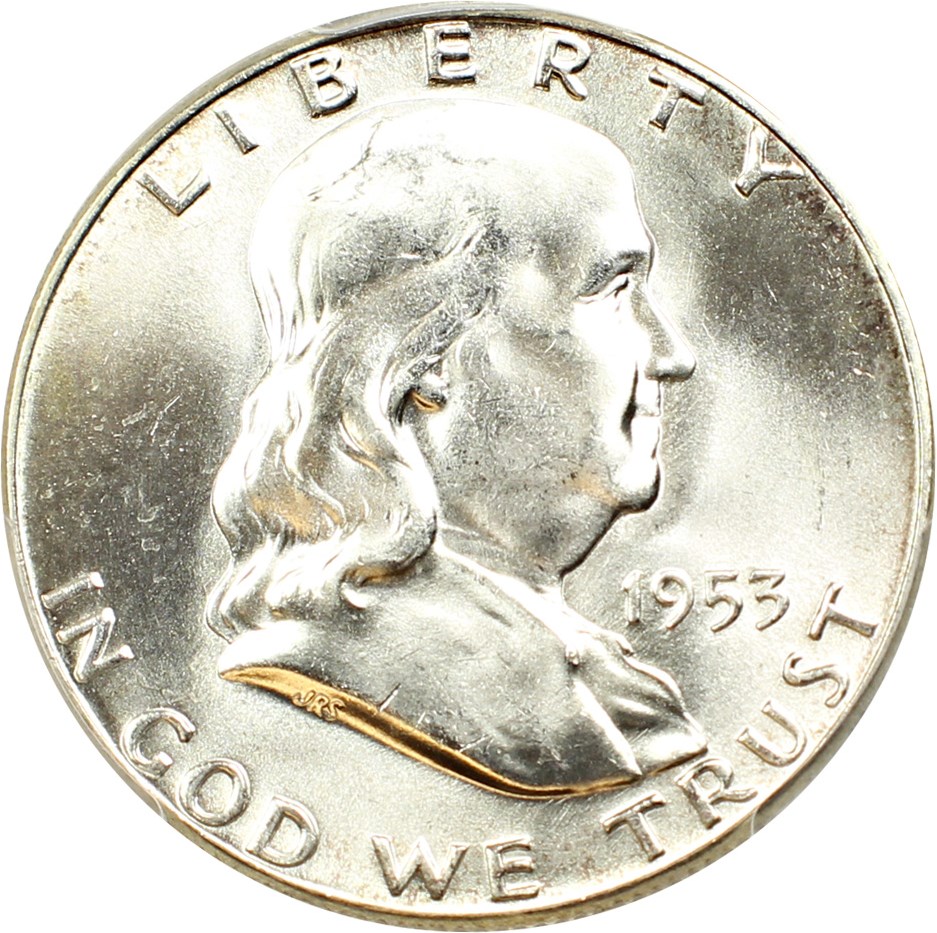 image for: 1953 50c PCGS MS66 FBL