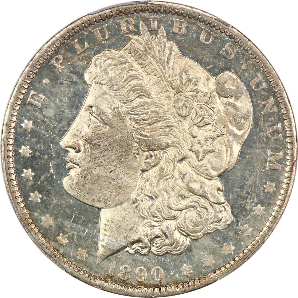 image for: 1890-O $1 PCGS MS64 DMPL
