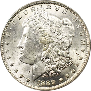 image for: Top 100 VAM: 1889-O $1 PCGS MS62 (VAM-6, Doubled Date)
