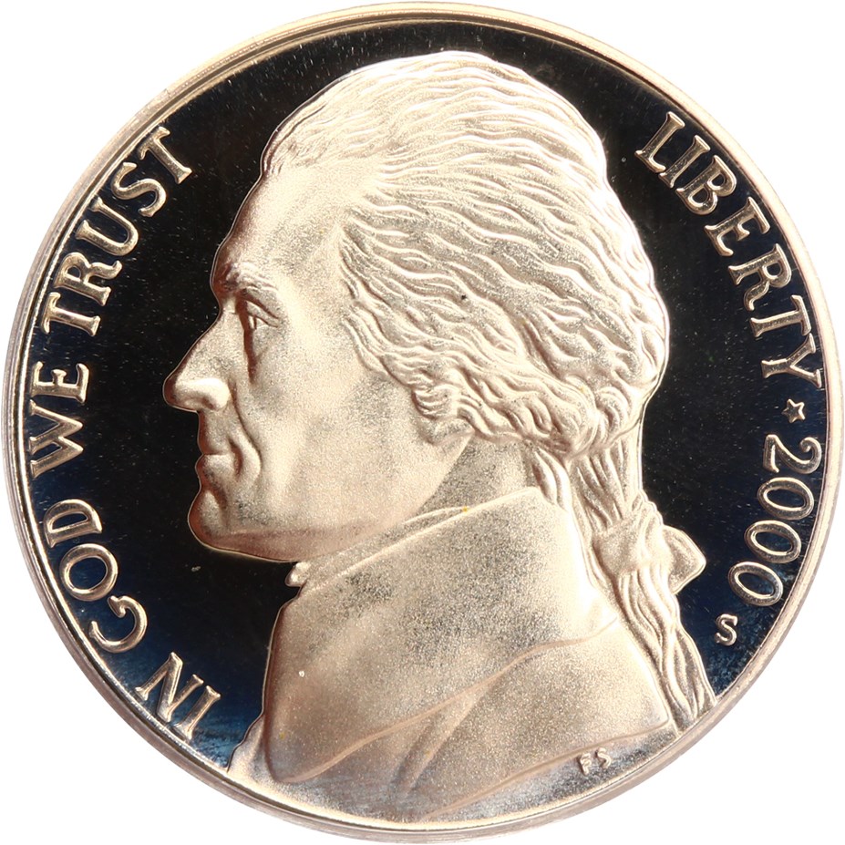 image for: 2000-S 5c PCGS Proof 69 DCAM