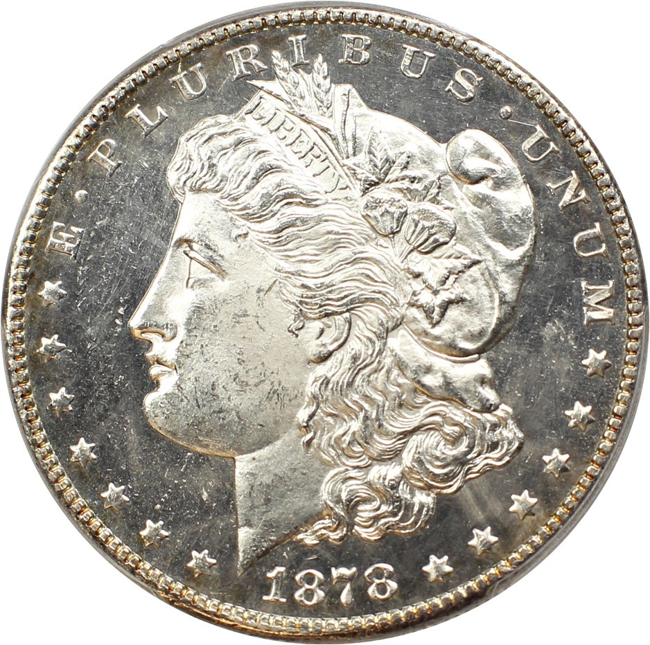 image for: 1878-S $1 PCGS MS64 DMPL