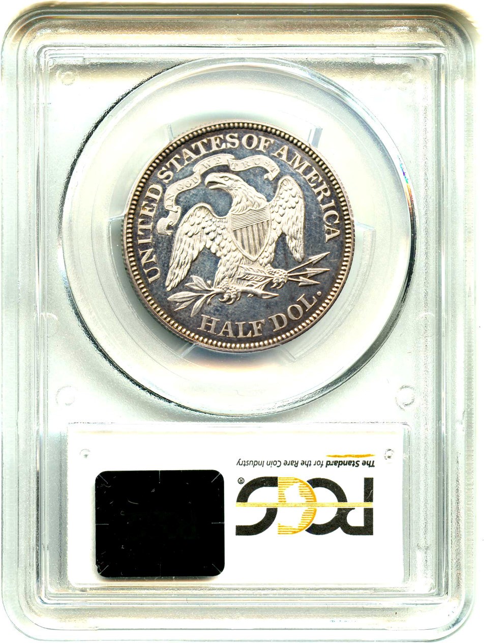 image for: 1872 50c PCGS Proof 62 CAM