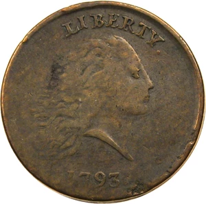 image for: 1793 Chain 1c PCGS VF25 (Periods)