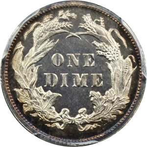 image for: 1878 10c PCGS/CAC Proof 64 CAM
