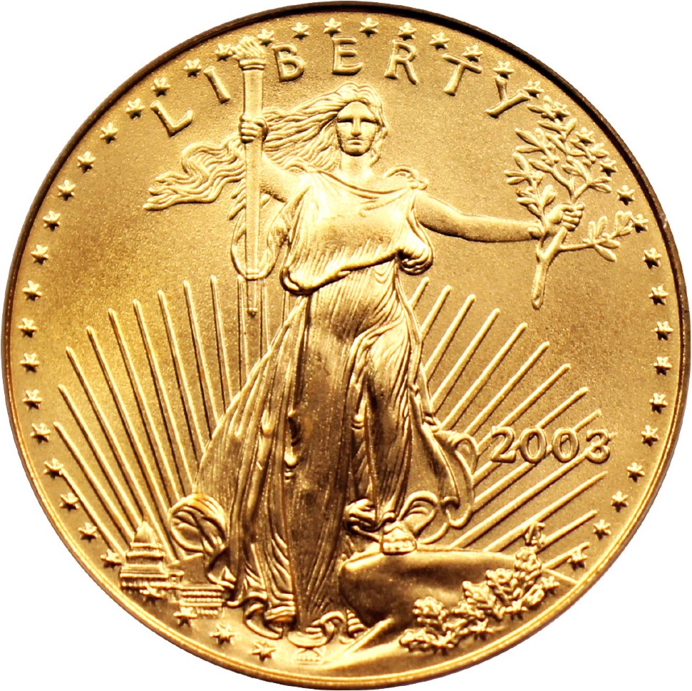 image for: 2003 Gold Eagle $25 PCGS MS69