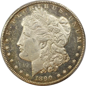 image for: 1890 $1 PCGS/CAC MS62 DMPL