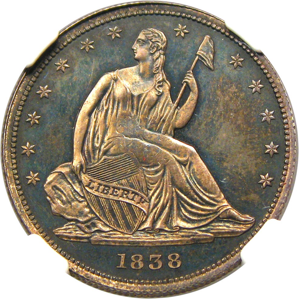 image for: 1838 Pattern P50C NGC Proof 64 (J-80)