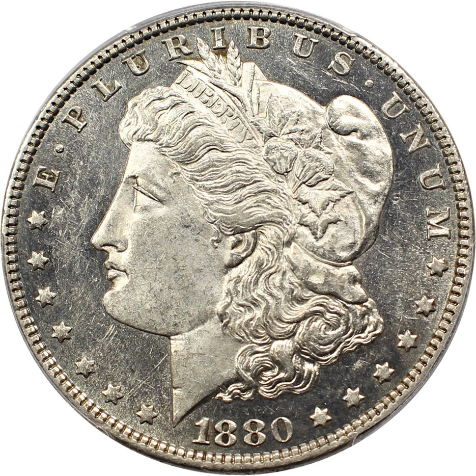 image for: 1880-O $1 PCGS MS62 PL