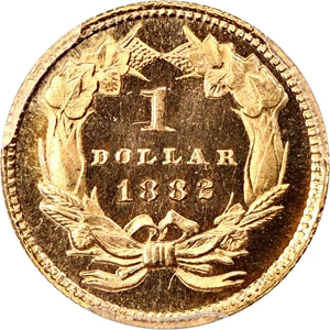 image for: 1882 G$1 PCGS Proof 65 DCAM