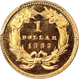 image for: 1886 G$1 PCGS Proof 65 CAM