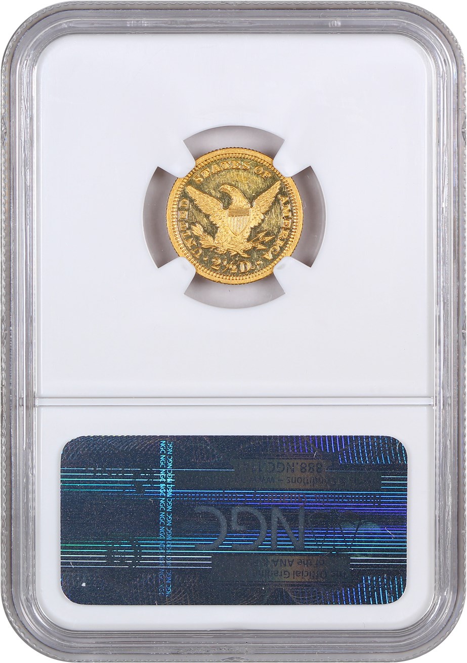 image for: 1898 $2 1/2 NGC Proof 61 CAM