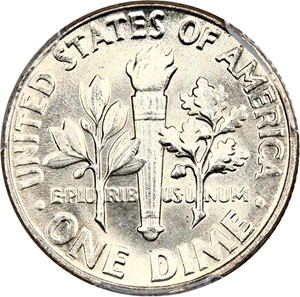 image for: 1951 10c PCGS MS66 FB