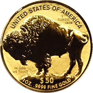 image for: 2013-W American Buffalo $50 PCGS Proof 70 (Reverse Proof, First Strike)