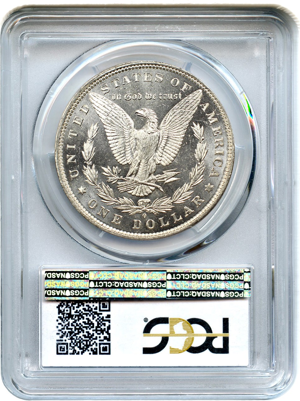 image for: Top 100 VAM: 1884-O $1 PCGS/CAC MS64 PL (VAM-6, O/O)