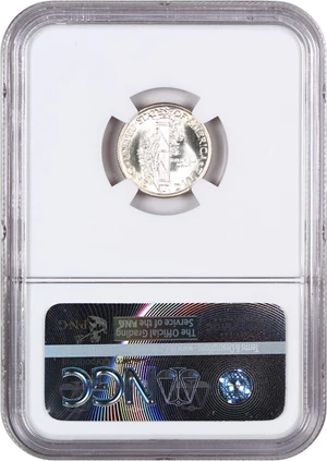 image for: 1916 Mercury 10c NGC MS68 FB ex: D.L. Hansen