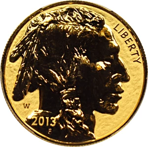 image for: 2013-W American Buffalo $50 PCGS Proof 69 DCAM (Reverse Proof, First Strike)