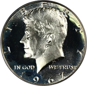 image for: 1967 50c PCGS MS67 CAM (Special Mint Set)