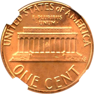image for: 1982-D 1c NGC MS68 RD (Zinc, Large Date)
