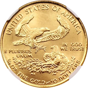 image for: 1994 Gold Eagle $10 NGC MS69